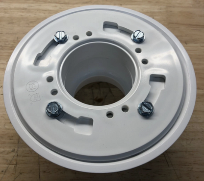 Signature Hardware PVC Drain Flange Coupling | 399922 - SH439001WH