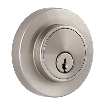 Miseno HLK8321U15 Elkton Single Cylinder Keyed Entry Deadbolt - Satin Nickel
