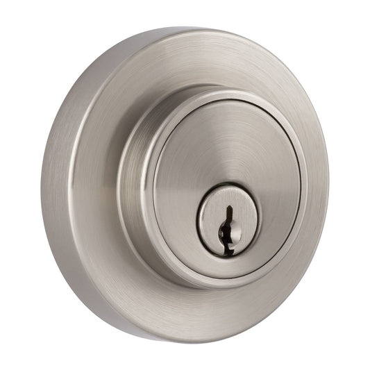 Miseno HLK8321U15 Elkton Single Cylinder Keyed Entry Deadbolt - Satin Nickel