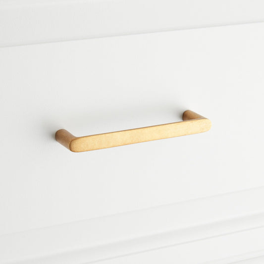 Signature Hardware SH553153MB Novak 3-3/4" C2C Handle Cabinet Pull - Matte Black