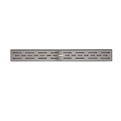 SH 443343 Effendi 36" Linear Shower Drain with Flange - Polished Brass