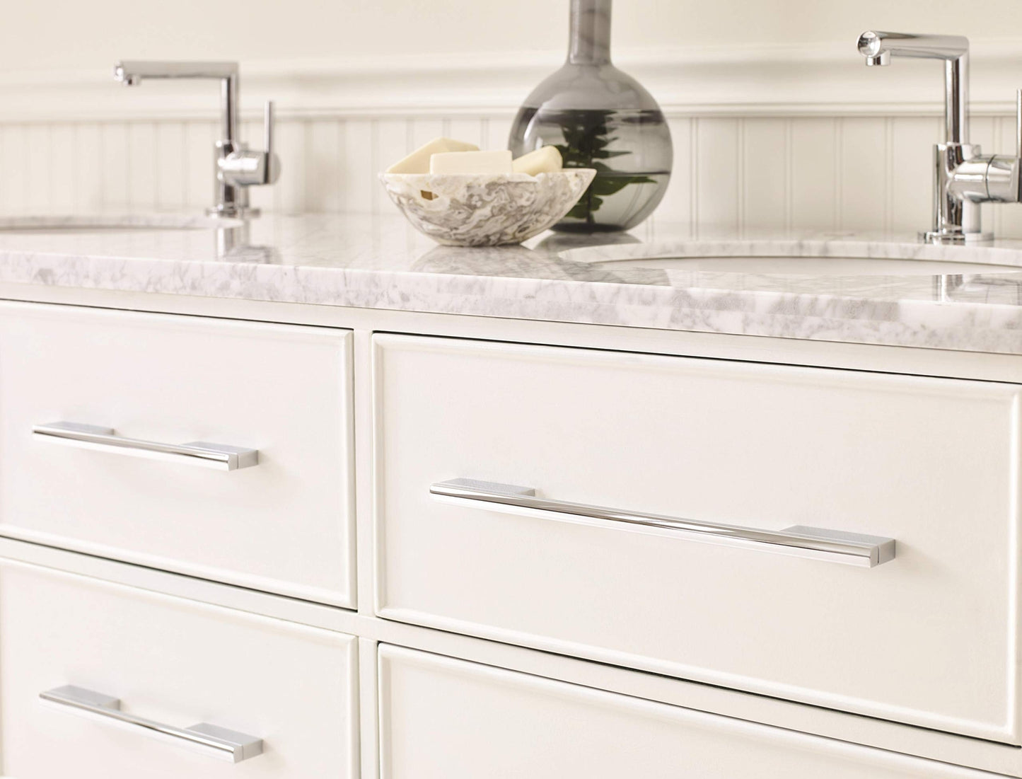 Amerock BP3673726 Separa Cabinet Pull Polished Chrome 10-1/16" C2C