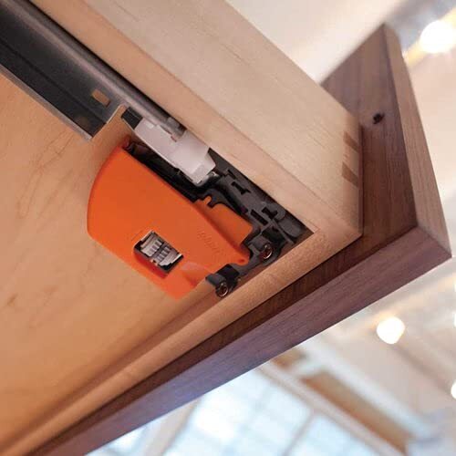 Blum T51.1901 L Left Hand Locking Device for 563/569 Series Runners, Pack of 11