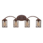 Millennium 3444-PN Four Light Vanity, Polished Nickel