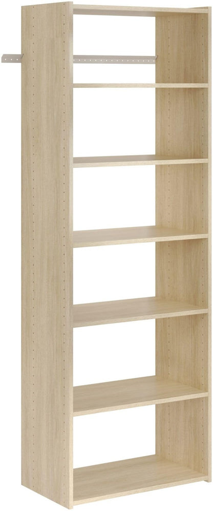 Easy Track RS1423ON - 2 Count Closet Shelves, 24 in-(Pack of 2), White