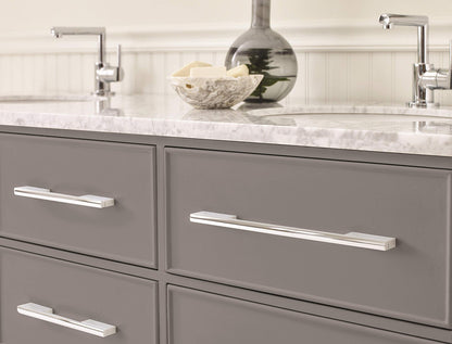 Amerock BP3673726 Separa Cabinet Pull Polished Chrome 10-1/16" C2C