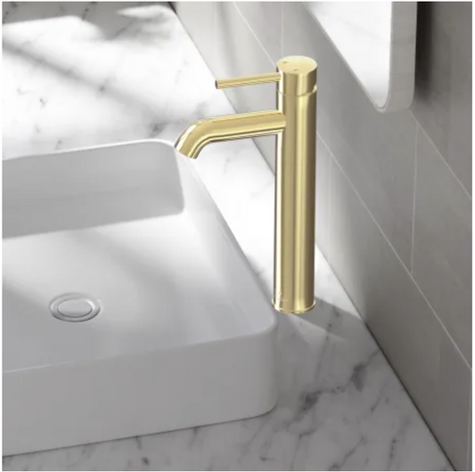 Swiss Madison SM-BF61BG Ivy 1.2 GPM Single Hole Bathroom Faucet Brushed Gold
