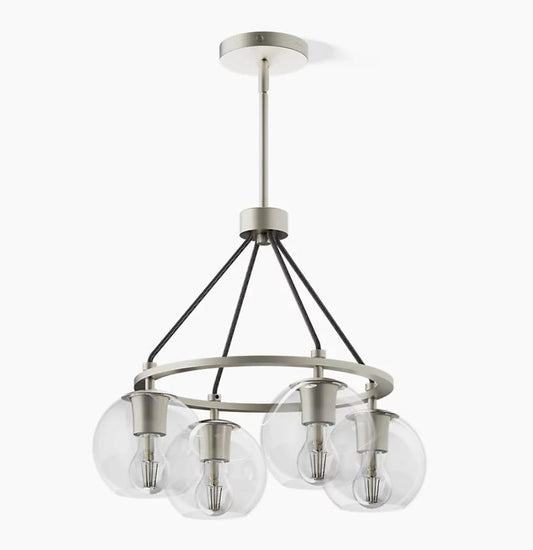 Kohler REC38492-CH04-BNL Orime Globe 4-Light Chandelier Brushed Nickel