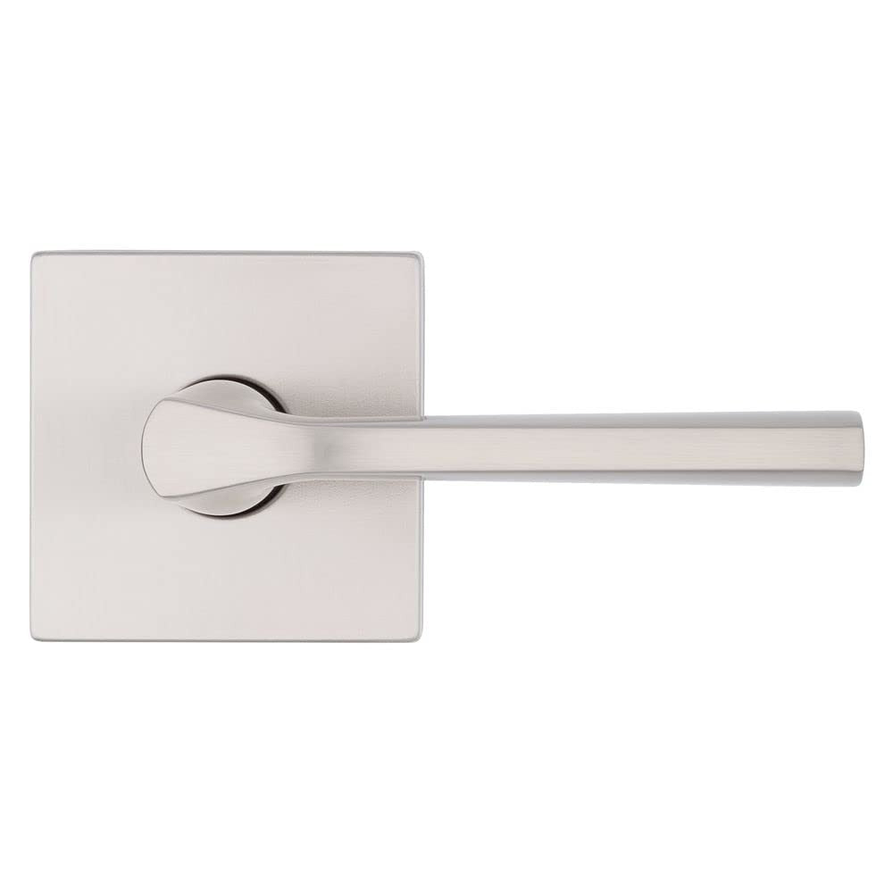 Kwikset 720LSL Lisbon Interior Passage Door Lever Handle Reversible Satin Nickel