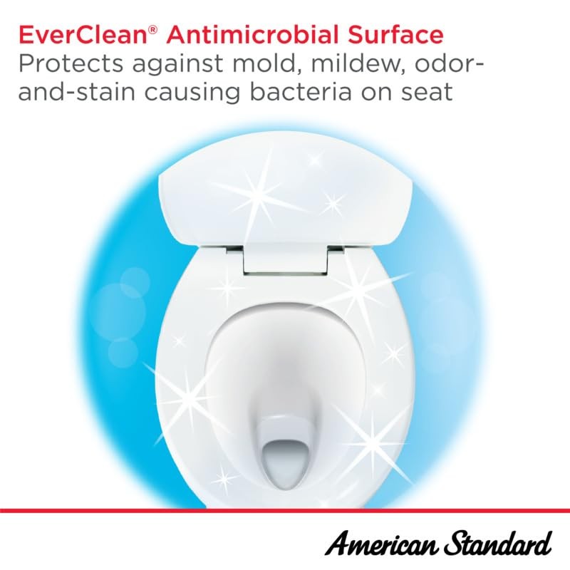 American Standard 5321A65CT.020 Champion Slow-Close Elongated Toilet Seat, White