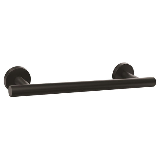 Amerock Arrondi 9" Towel Bar | Matte Black | BH26546MB