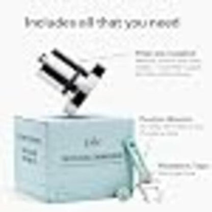 Jolie Filtered SHOWERHEAD Water Filter System- High Pressure (New Brushed Steel)