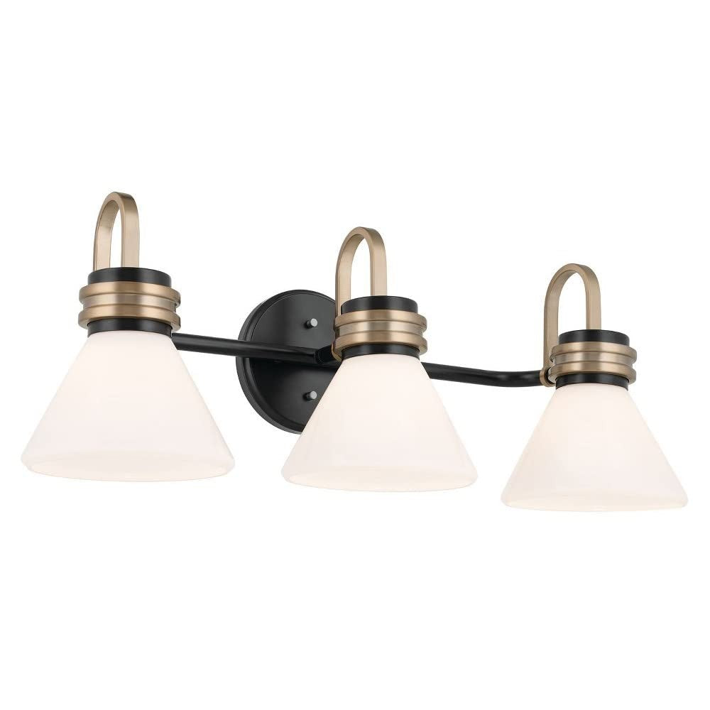 Kichler Farum 26 in 3-Light Bathroom Vanity Light Fixture