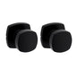 Kwikset 720AYKMDT-514 Arroyo Interior Passage Door Knob Non-Locking Matte Black