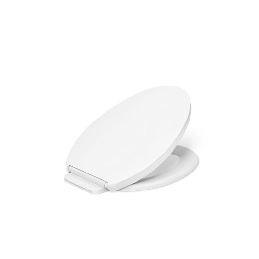 KOHLER K-26801-0 Impro ReadyLatch Quiet Close Elongated Toilet Seat, White