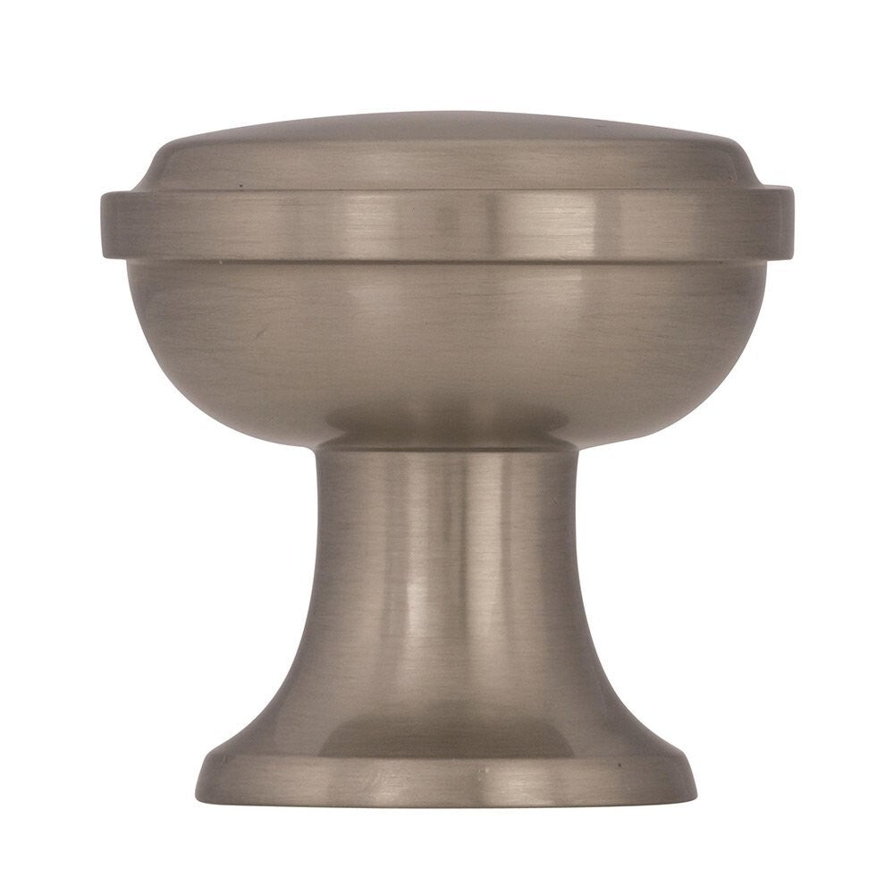 Amerock Westerly 1-3/16 Inch Mushroom Cabinet Knob, Satin Nickel, BP53718G10