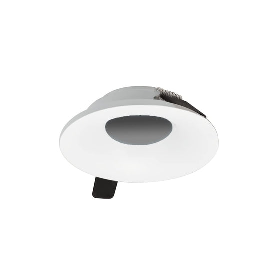 Nora Lighting NIOC-2RNBMPW 2" Iolite Can-Less Trim (Matte Powder White, Round Bullnose)