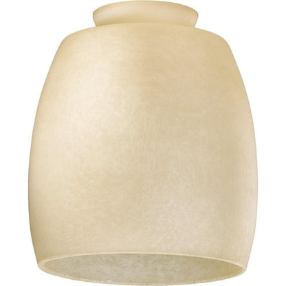 Quorum International 2843 2.25" Amber Scavo Barrel Glass Shade Warm Amber