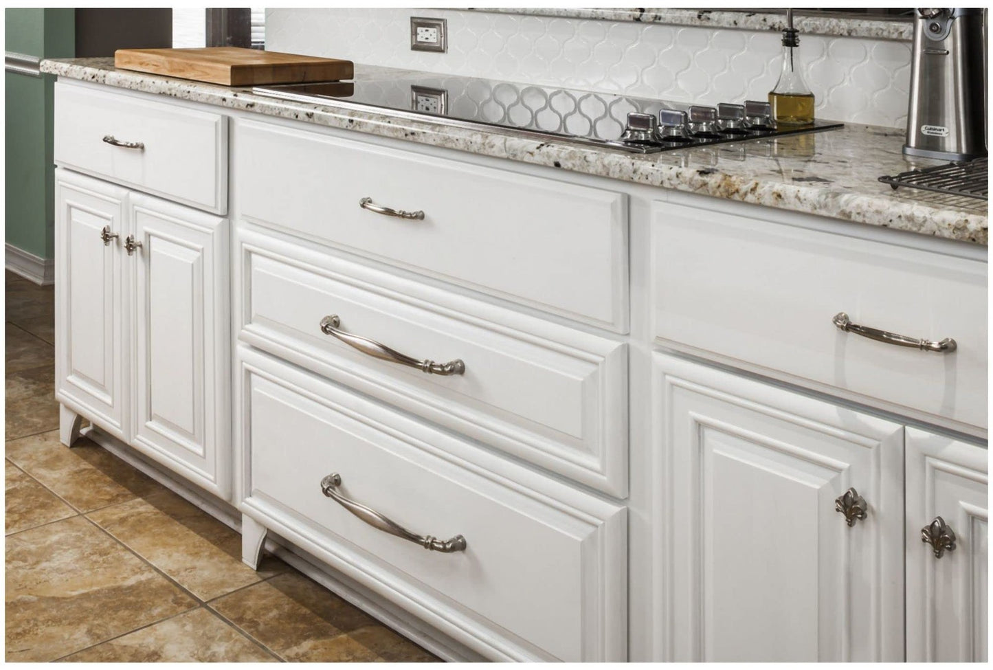 Jeffrey Alexander 317-96BNBDL Lafayette Cabinet Pull w 96 mm Holes