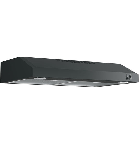 GE JVX5305DJ2BB 30" Under Cabinet Hood with Convertible Duct Black