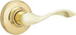 KWIKSET 200BL 3 6AL RCS Balboa Passage Lever, Us3, Polished Brass