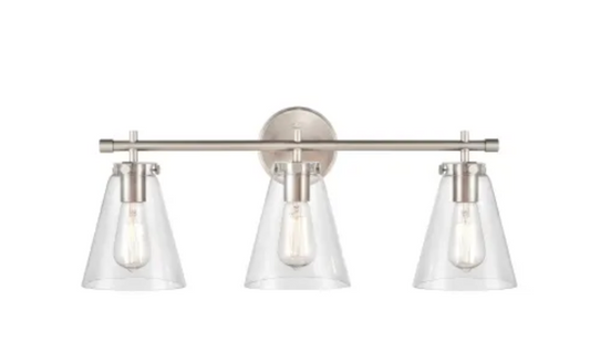 Millennium Lighting 8123-BN Aliza 3 Light 26" Wide Vanity Light - Brushed Nickel