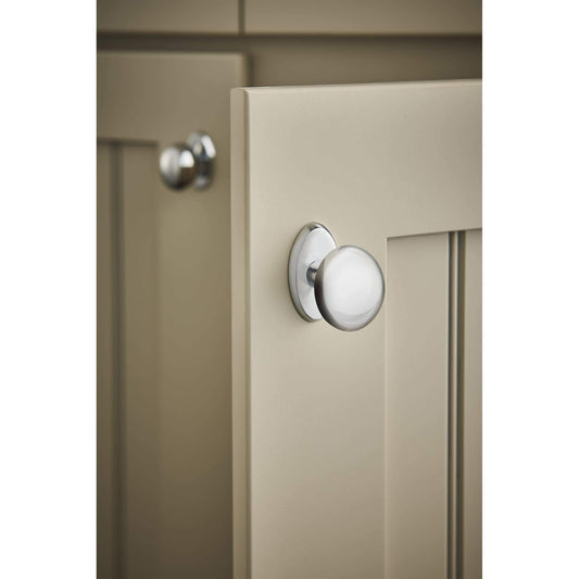 Top Knobs M2085 Aspen II Mushroom Knob Finish: Polished Nickel