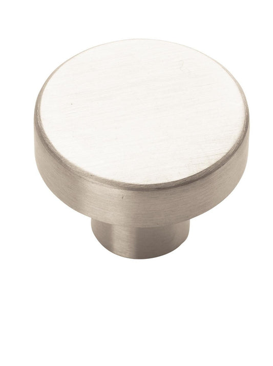 Amerock BP26200 Essential'Z Stainless Steel 1-1/4 Inch Mushroom Cabinet Knob
