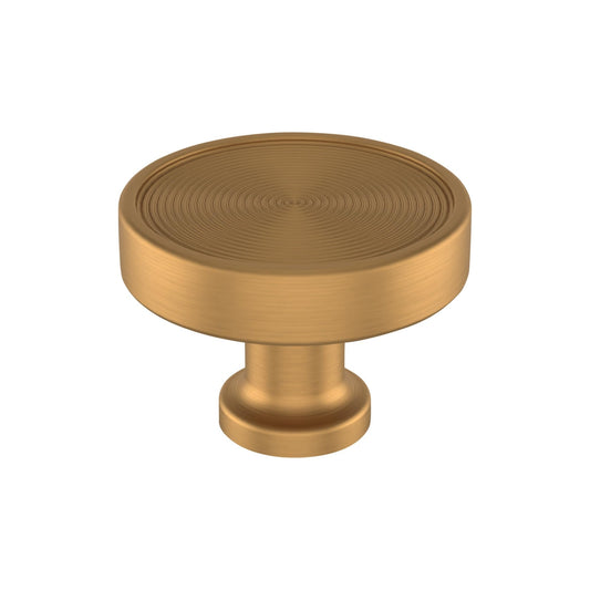 Amerock BP37502MBR Orwell 1-3/4" Mushroom Cabinet Knob - Brushed Gold