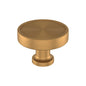 Amerock BP37502MBR Orwell 1-3/4" Mushroom Cabinet Knob - Brushed Gold