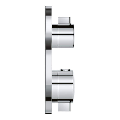 GROHTHERM® SMARTCONTROL SINGLE FUNCTION 2-HANDLE THERMOSTATIC VALVE TRIM