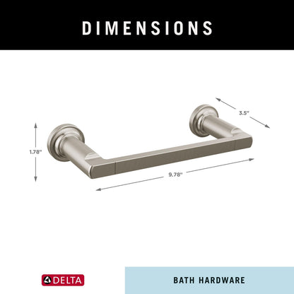 DELTA FAUCET 78908-SS Tetra 8 in. Hand Towel Bar in Stainless Steel