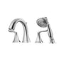 Vinnova 104224-BTF-PC Claudius Roman Tub Faucet w/Hand-Held Shower Polshd Chrome