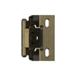 Amerock BPR7550ORB Overlay 2-1/4 in. L Oil Rubbed Bronze Steel Hinge
