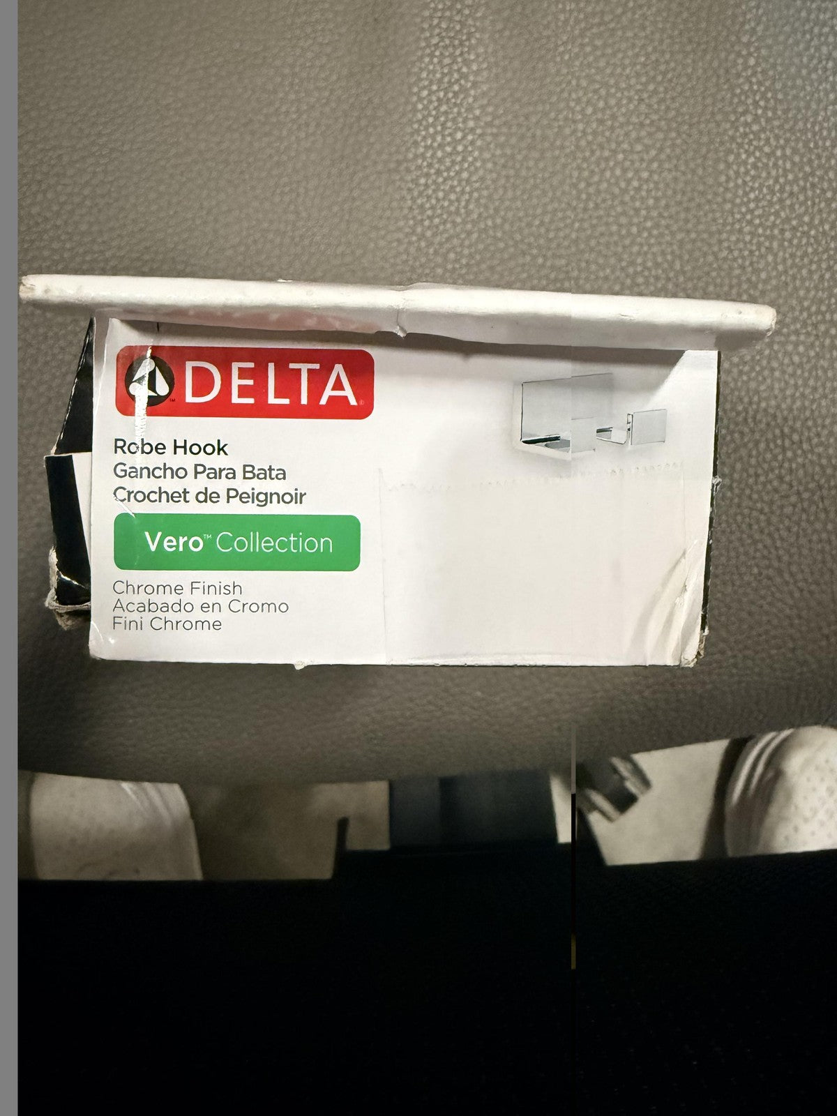 Delta Faucet 77736 Vero Towel Hook, 2.30 x 4.00 x 1.70 Inches-Chrome