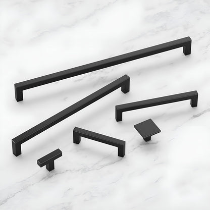 Hickory HW HH075326-MB-10B Kitchen Cabinet Pulls 3" Matte Black (Pack of 10)