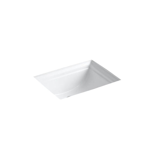 Kohler K-2339-0 Memoirs Undercounter Lavatory, White, 5" To 6"