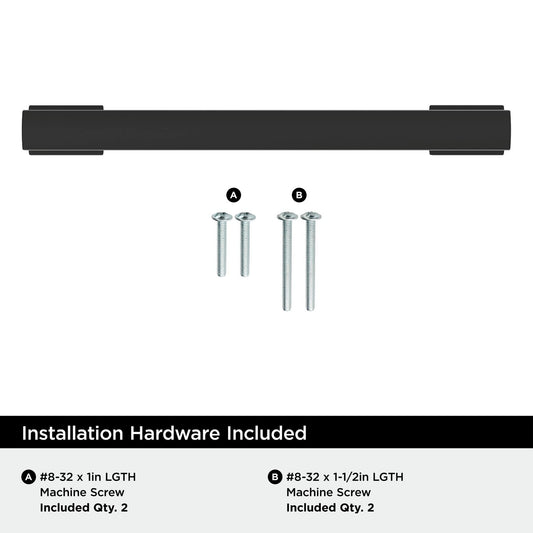 Amerock BP37092CZ Alder 5-1/16" C2C Bar Cabinet Pull - Champagne Bronze