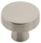 Amerock BP55270G10 Blackrock Zinc Die Cast Knobs 1-1/3" dia. Satin Nickel Finish