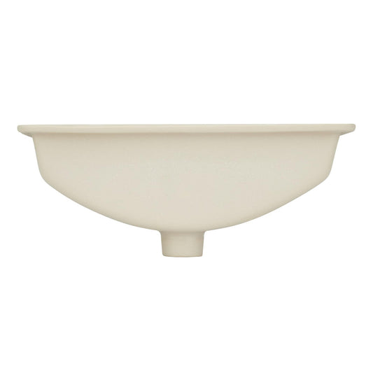 Signature Hardware SHU1812WH 18" Myers Rectangular Porcelain Undermount Sink