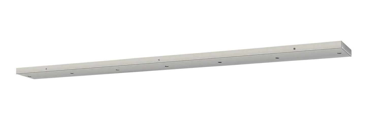 Z-Lite CP5407L-MB Accessory 7 Light Rect Ceiling Plate Matte Black