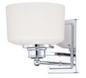 Nuvo Lighting 60/4581 Soho Single Light 7" Wide Bathroom Sconce w/Glass Shade
