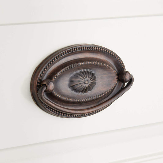 Signature Hardware 247926 Hepplewhite 2-13/16"C2C Cabinet Pull-Oil Rubbed Bronze
