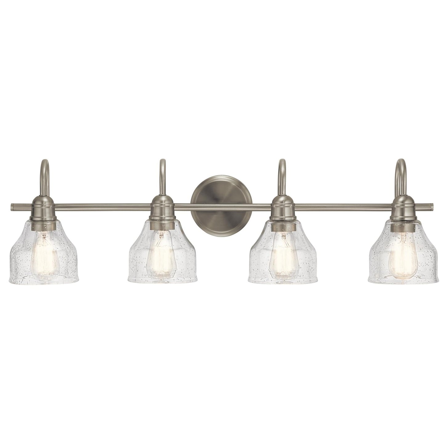 Kichler Avery 33.25" Vanity Bath Light in Brushed Nickel, 45974NI