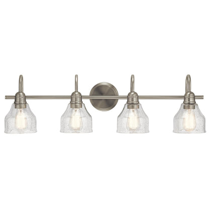 Kichler Avery 33.25" Vanity Bath Light in Brushed Nickel, 45974NI