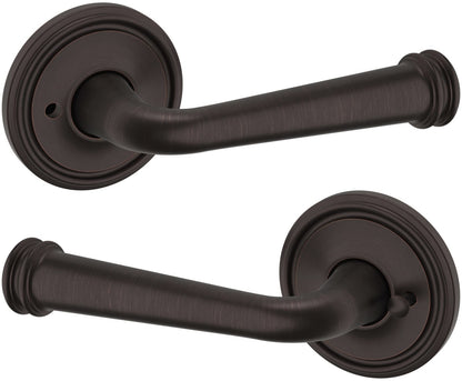 Baldwin 5116.044.PRIV Privacy Door Lever Set w/Rose - Lifetime Satin Brass