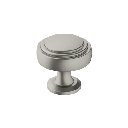 Amerock Cabinet Knob Satin Nickel 1-1/4" Diameter Winsome BP36765G10