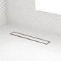 Signature Hardware 443314 Cohen 24" Tile Insert Linear Shower Drain  Matte Black