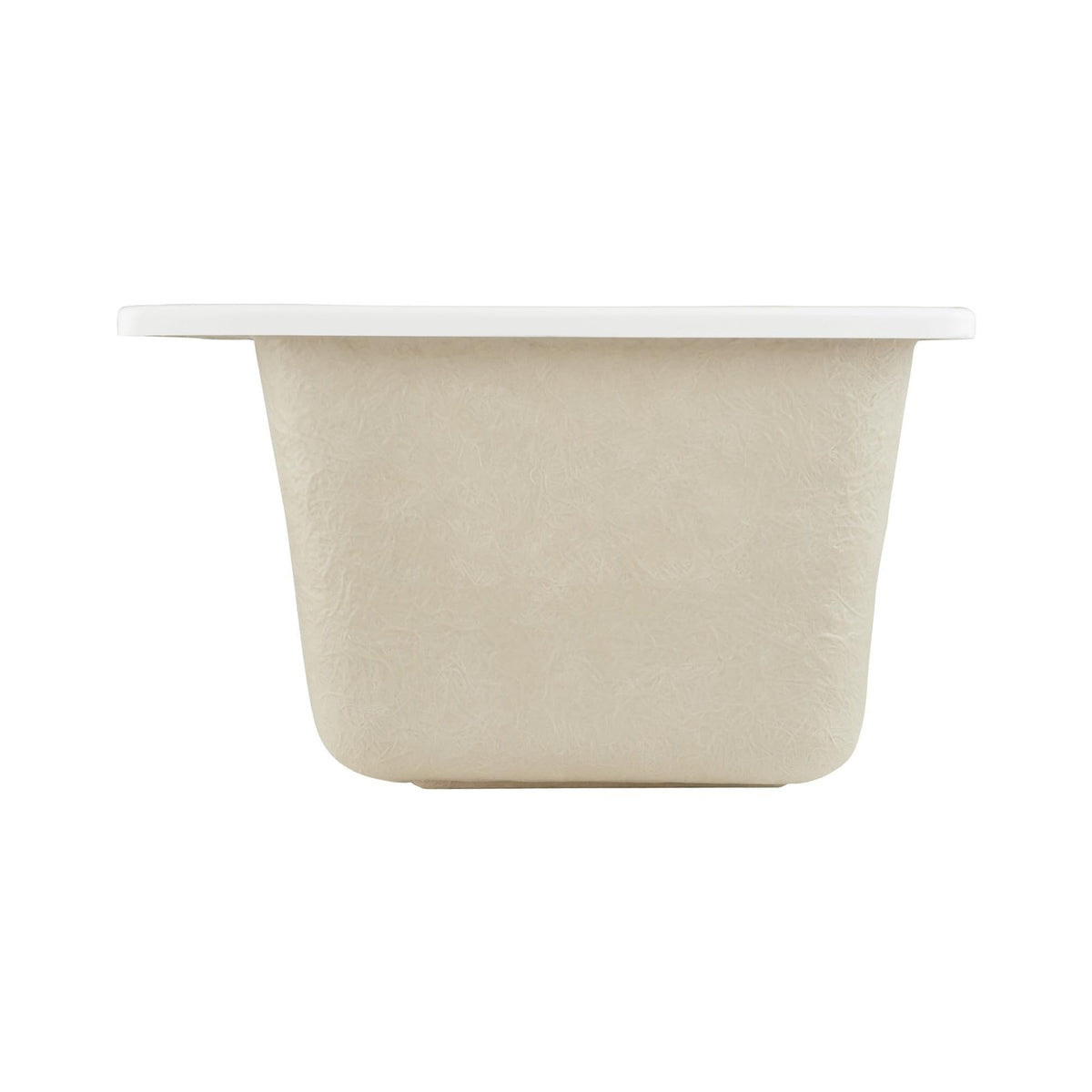 Signature Hardware SHLS2522WH Medford 25" Drop In Sgl Basin Acrylic Laundry Sink