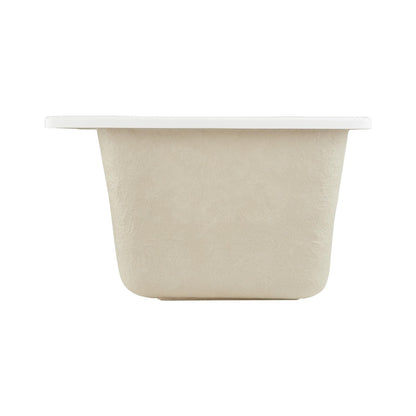 Signature Hardware SHLS2522WH Medford 25" Drop In Sgl Basin Acrylic Laundry Sink